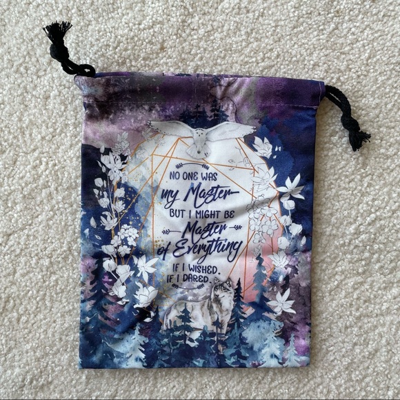 OwlCrate Accessories - “A Court of Mist and Fury" OwlCrate Pouch